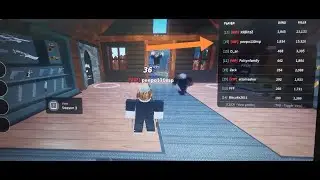 playing 4v4 at murder vs sheriff ( weak enemy - getting most kills)
