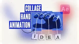 How To Create A Hand Collage Animation in After Effects | Tutorial