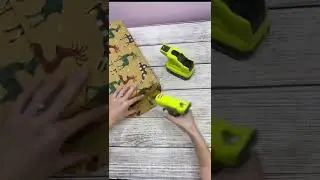 Wrapping trick when working with Kraft paper