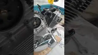 Lifan lf 250b.  часть 3 сентябрь , собираем проверяем .