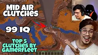 Top-5 Best Clutches of GamerFleet aka Anshu Bisht | Clutch | Gamerfleet