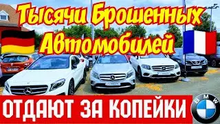 Тысячи БРОШЕННЫХ АВТОМОБИЛЕЙ  Отдают за Копейки !!! 😱🚘👍
