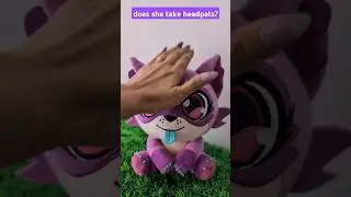 does zee take headpats? #furry #furries #zeetheraccoon #zeekayart #collectable #plush #toycollector