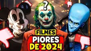10 PIORES FILMES de 2024! 🤮❌