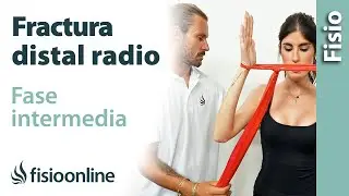 FRACTURA distal del RADIO, ejercicios fase INTERMEDIA