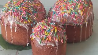 Идеальный рецепт Пасхальных куличей , без  дрожжей