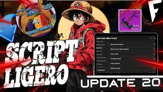 😃 NUEVO SCRIPT LIGERO SUPER COMPLETO Y FÁCIL DE USAR |  SCRIPT PARA BLOX FRUITS DE CELULAR Y PC