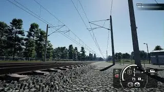 H&NRR  EMU test run