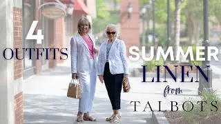 Four Ways to Style Linen Pants & Blazers with Talbots