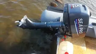 Лодка Фрегат 280 Е +  Мотор Sea-Pro Т 5S Первый взгляд.