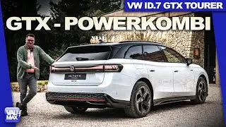 Family-Power-Kombi? 2025 VW ID.7 GTX Tourer im erster Check | Sitzprobe | Review | Vorstellung