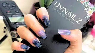 Satisfying Gel Nail Stickers: ASMR Rating and Nail Tapping