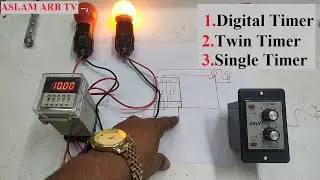 Digital Multi Timer. Twin Timer. Single Anly Timer Timer Connection. How to Connection Timer.