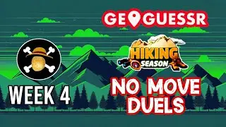 Frozen PC and multiple 5ks? || GeoGuessr Hiking Season Week 4 No Moving Duels