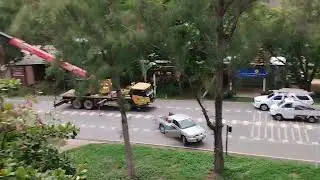 Tree clearing @ KKU DSID before school hours ends