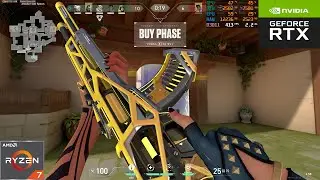 VALORANT : RTX 3060 12 GB + Ryzen 5700X : LOW (MEDIUM TEXTURE) MSAA 2X 4X : RANKED FPS TEST 11