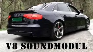 Audi A4 B8 8K - V8-Soundmodul w/ APP - Active Diesel Sound - AK-Racing-47