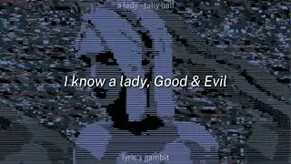 A Lady - Tally Hall | lyrics