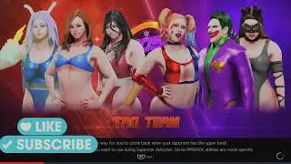 (REQUEST) BIKINI FIGHT:  URARAKA \ NEJIRE HADO / HANABI HYUGA VS JOKER / HARLEY QUINN / CATWOMAN