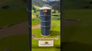 3D printed Harvestore silo
