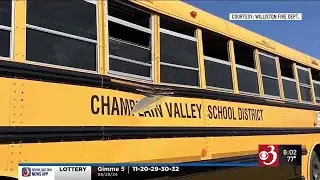 Police investigating Hinesburg school bus crash
