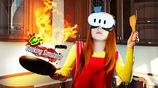 МОРФИ ПРОБУЕТ СТАТЬ ШЕФ-ПОВАРОМ | Cooking Simulator VR