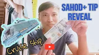 Sahod/Tip reveal sa cruise ship.
