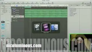 LOGIC 8 tutorial...HOW to MAKE A  HIPHOP BEAT and SIDECHAIN in logic