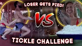 Tickle Challenge, PIE the loser!!