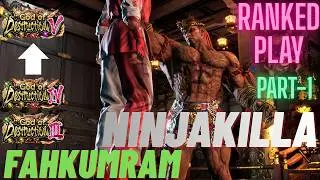 Tekken 8 | NinjaKilla (Fahkumram) God 4 To God 5  Part-1 Ranked Play