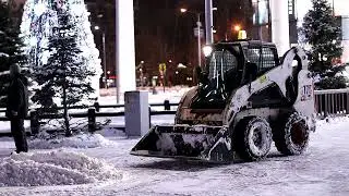 Новогодние видеозарисовки где то в спальном районе
