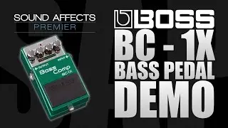 Boss BC-1X Bass Compressor Demo Review
