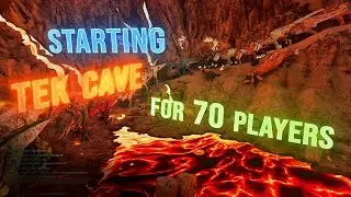 First 3 Weeks of a 300 man mega tribe ! On Ark Ascended Official 1X Pc
