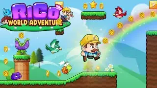 AKHIRNYA GAME TERBARU SUPER RICO UDAH RIILIS GAME NYA!! Rico World Adventure
