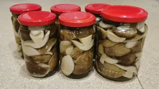 Как вкусно замариновать белый гриб