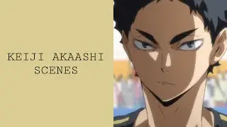 Keiji Akaashi Scenes Raw (ova) || HD - 1080p