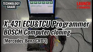 LAUNCH X431 ECU&TCU Programmer | BOSCH computer cloning(Mercedes-Benz CRD3)
