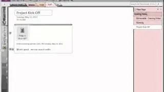OneNote 2010: Annotate Audio and Video Recordings