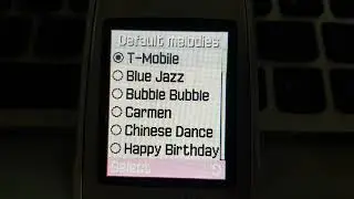 Samsung SGH-E700 (T-Mobile) - Startup, Ringtone, Message Tone, Shutdown