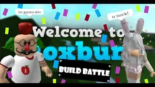 BLOXBURG BUILD BATTLE CAFE!