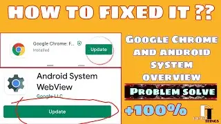 chrome update problem in play store |How to Fixed it !(2021)