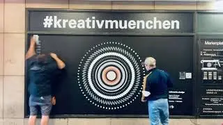 Schaufenster Vollverklebung in München
