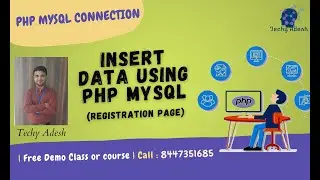 PHP with MYSQL Insert the data into MySql Database using PHP