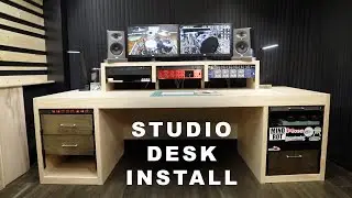 Installing the Ultimate Studio Desk... FINALLY!