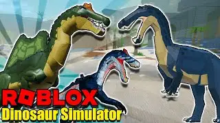 The MEGA SPINOSAURUS UPDATE! | Roblox Dinosaur Simulator