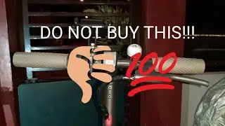 M365 Handle Bar extended Failed.