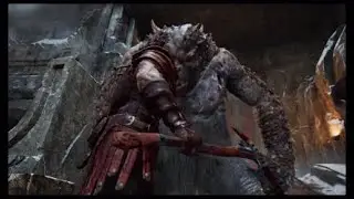 God of War*Кратос  против огра.