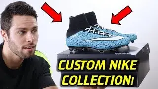 MY ENTIRE NIKE iD COLLECTION! (Custom Nike Soccer Cleats)