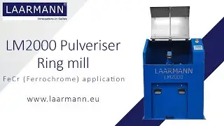 LM2000 pulverizing ring mill - FeCr (Ferrochrome) application