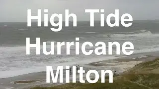 High Tide After Hurricane Milton on Amelia Island